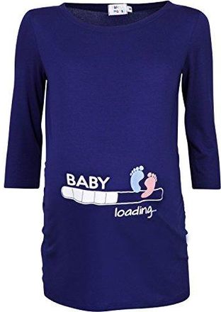 Maternité T-shirt De Grossesse En Maille Tricot Gaufrée Vert Olive À