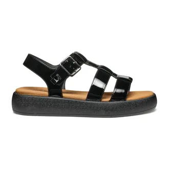 Geox Mujer, Zapatos, Negro, Talla: 40 EU