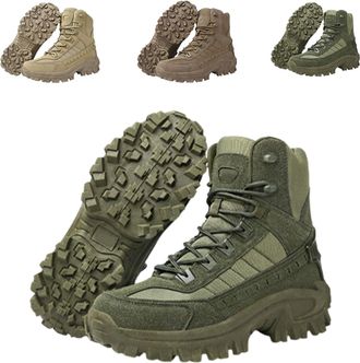 Generic Dallader Boots,Dallader MenS Comfortable Waterproof Orthopedic Walking Shoes,MenS Orthopedic Support Boot Zippered (Green,8.5)