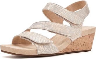 Vaneli Creola Womens Wedge Shoes Champagne Boro Print : 10.5 M (B)