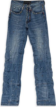 Who Decides War by Ev Bravado MULTI CINCHED STRAIGHT-FIT JEANS