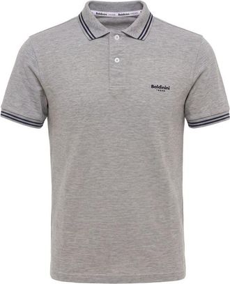 Baldinini Grey Cotton Mens Mens Polo-Shirt