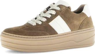 Gabor Eva Low Top Sneaker in Lion at Nordstrom, Size 3.5