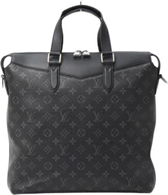 Louis Vuitton Pre-owned Handbags, male, Black, Size: ONE SIZE Pre-owned Canvas louis-vuitton-bags