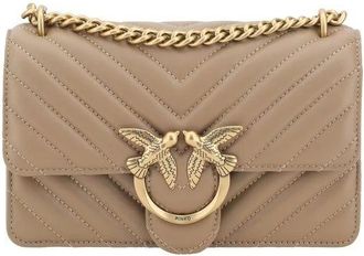 Pinko Pinko, Dames, Tassen, Bruin, Maat: ONE Size