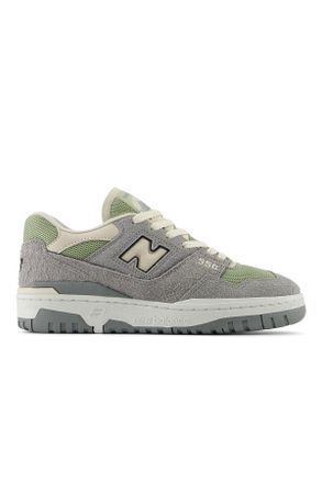 New Balance BBW 550 Womens Low Trainers, Slate Grey Olivine Linen Bbw550ar, 8.5 UK
