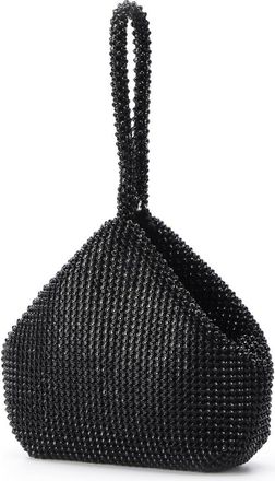 Lady Couture Rhinestone Covered Handle HandBag in Black at Nordstrom, Size Small