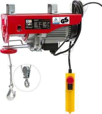 OEM Cabrestante El&eacute;ctrico 400/800 Kg 1450 W Cabrestante De Cadena Con Palanca Cabrestante De Elevaci&oacute;n Con Control Remoto, Para Carretillas Elevadoras, Al