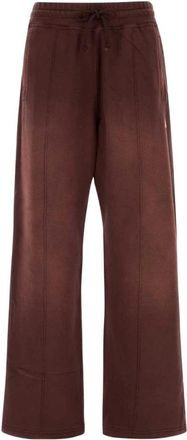 Golden Goose Track Pants met trekkoord - Dames - Sweatpants - Rood - XL - Katoen - Broeken