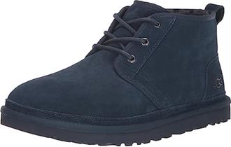 UGG Neumel Boots Mens Deep Ocean Suede Wool Lined Ankle Chukka ZAP2329