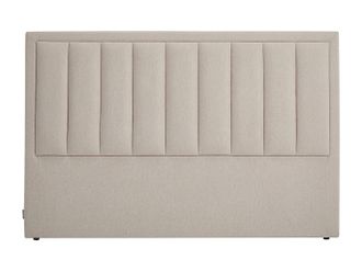 Vente-Unique Testata Con Cucitura Verticale 180 Cm Tessuto Beige - Rivadio