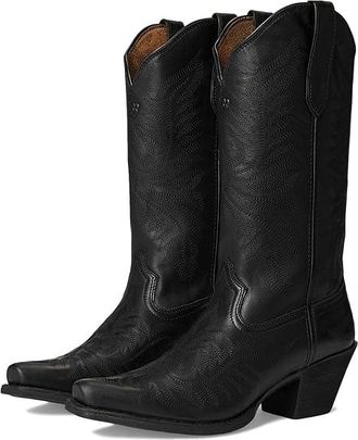 Ariat Round Up Collins Western Womens Boots Cowboy Womens Boots Supple Black : 7.5 B - Medium, Leather