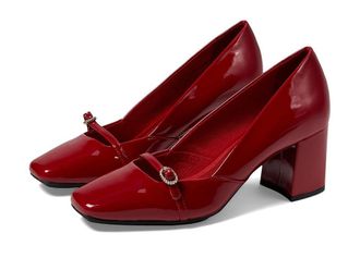 Anne Klein Lexington Womens Flat Shoes Deep Red : 6.5 M, Synthetic