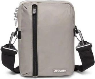 K-Way Borsa a Tracolla Barbiton - Heren - Schoudertassen - Beige - ONE Size - Tassen