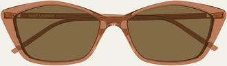 Saint Laurent SL 775 Cat-Eye Acetate Sunglasses