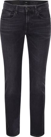 7 For All Mankind slanke, taps toelopende jeans van donker gewassen denim