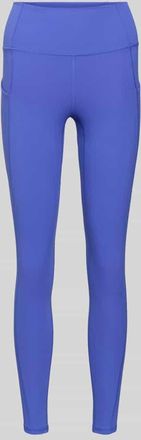 Fabletics Slim Fit Leggins mit breitem Bund Modell OASIS in Blau, Gr&ouml;&szlig;e XL