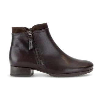 Gabor Schoenen, Dames, Bruin, 40 1/2 EU, Leer, Enkellaarsjes