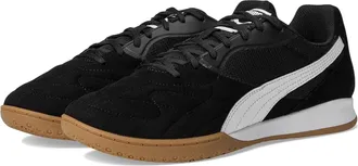 Puma King Top Sneakers Mens Black Indoor Trainer Soccer Shoes HAWK2688