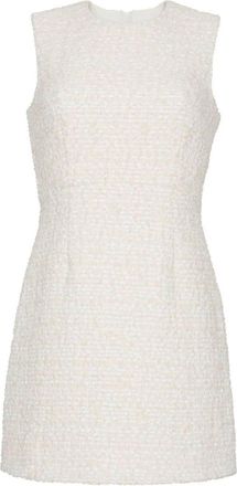 Adam Lippes Peplum mini-jurk - Beige