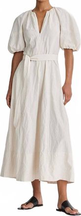 Apiece Apart Onella Maxi Dress In Birch