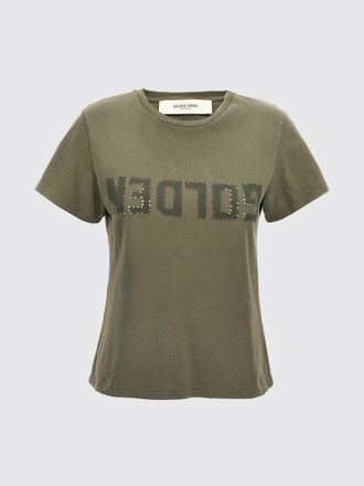 Golden Goose T-shirt in cotone con logo Golden Goose