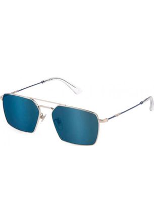 Police Mens SPLL07M 59 59579B Sunglasses - Grey - One Size
