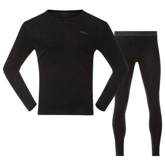 Bergans Allround Merino Baselayer Set Merinounterw&auml;sche f&uuml;r Herren | schwarz