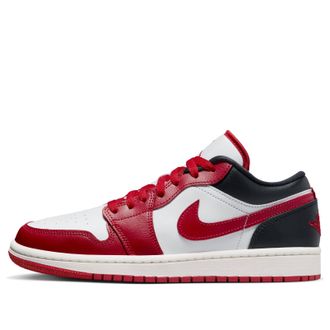 Nike Jordan (WMNS) Air Jordan 1 Low White Gym Red DC0774-160