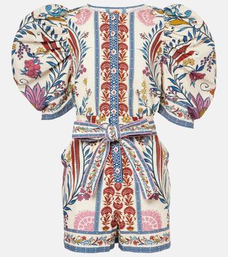 Farm Rio Jumpsuit Romantic Lightness in cotone