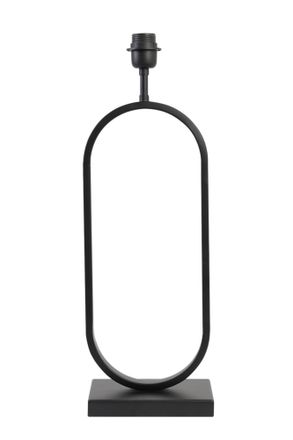 Light & Living L&aacute;mpara De Mesa - Jamiri - Negro - Metal - - Light&living