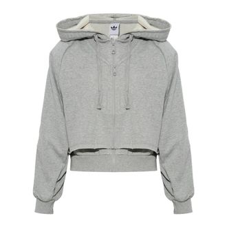 adidas SST Double-Front Hoodie - Sweatshirts & Hoodies - Mujer - Gris - 2XS