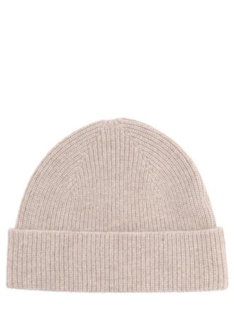 Ermenegildo Zegna Cashmere Knit Beanie With Ribbed Texture