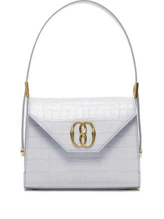 Bally Borsa tote con stampa coccodrillo - Blu