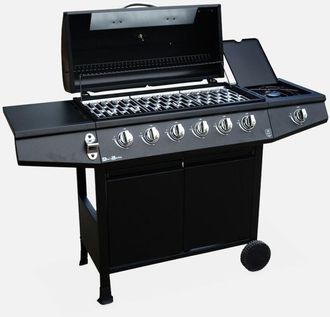 Sweeek Barbecue a gas con 7 bruciatori di cui 1 laterale
