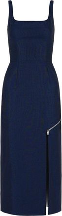 Alexander McQueen Alexander Mcqueen Wool Midi Dress