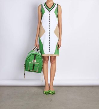Tricot Chic Diamond Shift Dress In Cliente