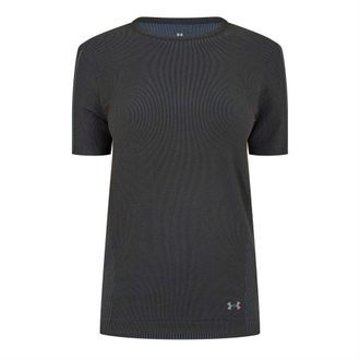 Under Armour Dames/Dames Rush Naadloos T-shirt (Zwart)