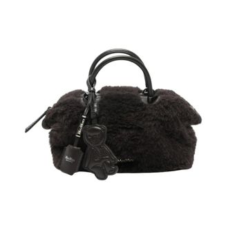 Max Mara Teddy Holdall - Dames - Tassen - Bruin - Maat: ONE Size Zijde