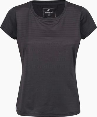 Regatta Womens Crew Neck Short Sleeve Jersey Competition T-Shirt - Grey - Size: 16