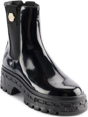 Karl Lagerfeld Londyn Lug Sole Chelsea Boot in Black at Nordstrom Rack, Size 5.5