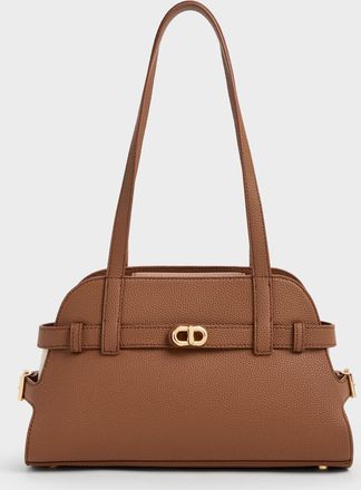 Charles & Keith Aubrielle Belted Shoulder Bag