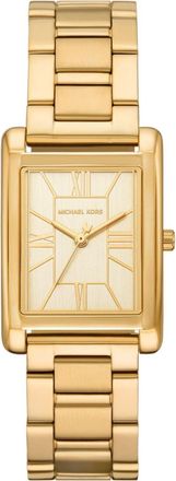 Michael Kors Womens Essex Gold Dial Watch