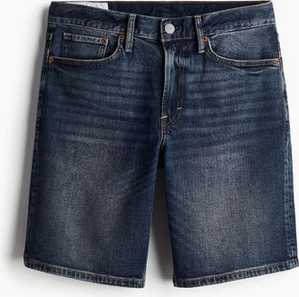 H&M Regular Denim Shorts - Blue