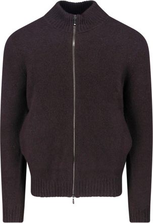 Drumohr Wool Zip Sweater