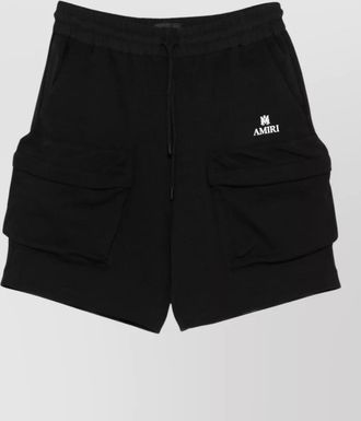 Amiri knee length shorts multiple pockets design