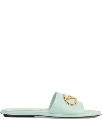 Sergio Rossi Surge flat sandals - Blu