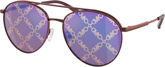 Michael Kors MK1138 ARCHES 1896GT Womens Sunglasses Brown Size 58