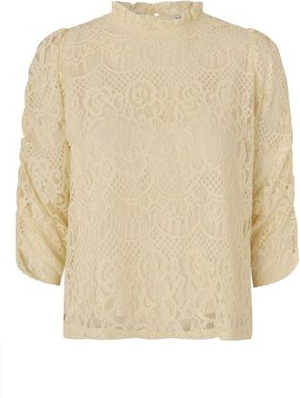 Lollys Laundry Donna, Camicette, Beige, M, new