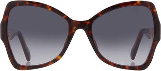 Moschino Grey Shaded Butterfly Ladies Sunglasses MOS099/S 0086/9O 54